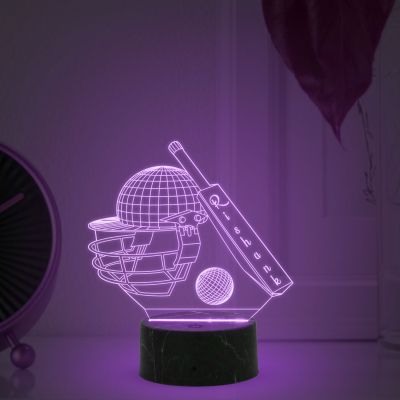 Cricket 3D Led Night Light Bedroom Beside Decor